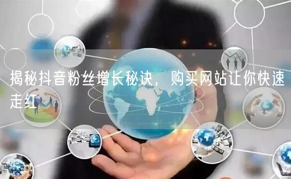 揭秘抖音粉丝增长秘诀，购买网站让你快速走红
