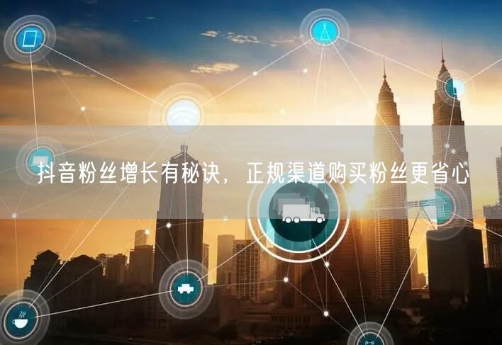 抖音粉丝增长有秘诀，正规渠道购买粉丝更省心