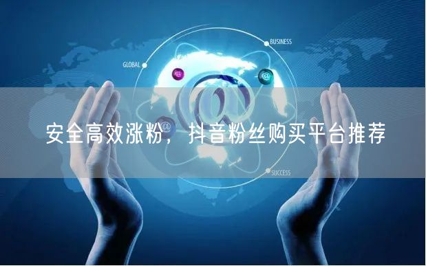 安全高效涨粉，抖音粉丝购买平台推荐